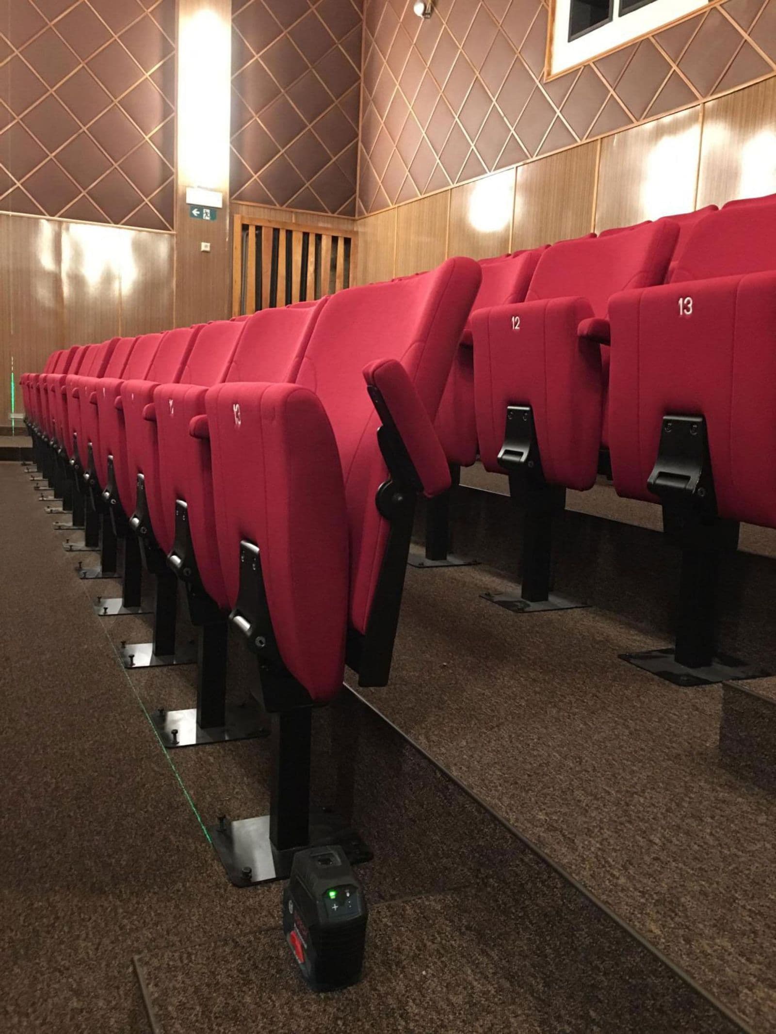 Kino Volary — rady sedadel